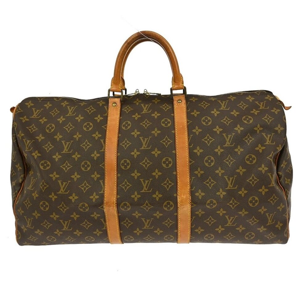 BUYIT Louis Vuitton Monogram Keepall 55 Travel Handbag M41424 MI0921 YQ04018 - Picture 1 of 10